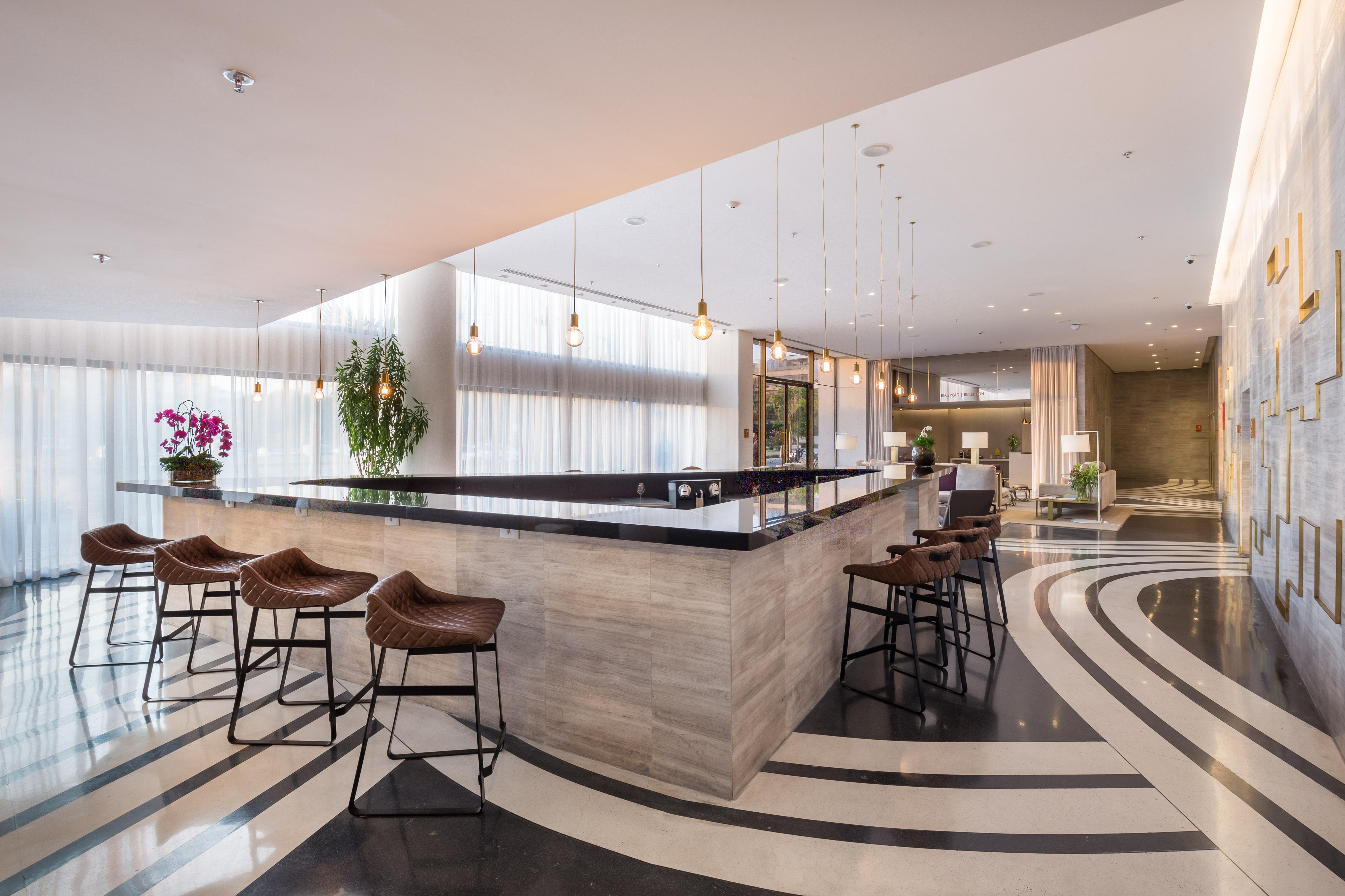 فندق Lifestyle Laghetto Collection ريو دي جانيرو المظهر الخارجي الصورة The lobby of the hotel